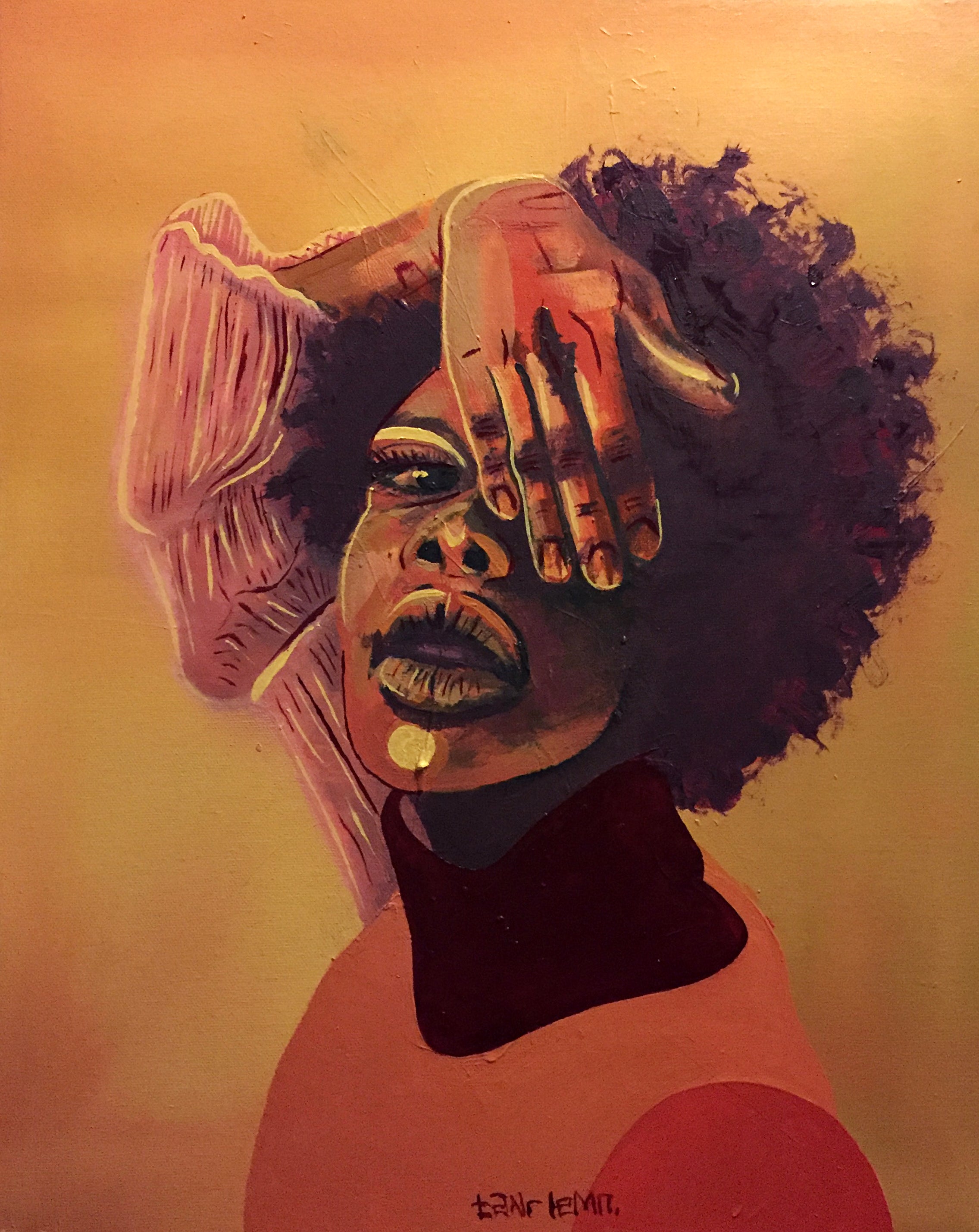 Hide My Light oil painting by taNrleMn