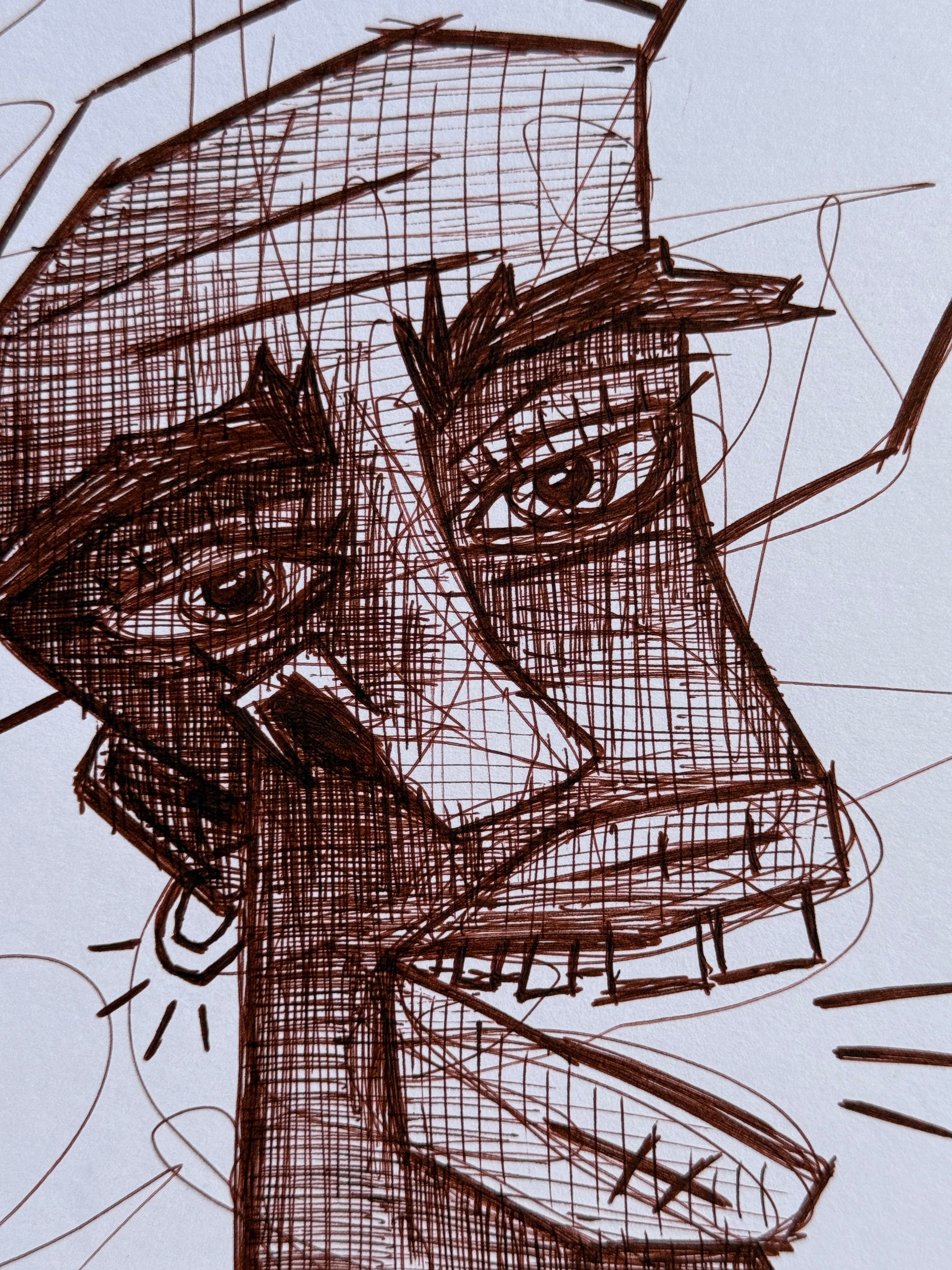 Speak Up Original Drawing