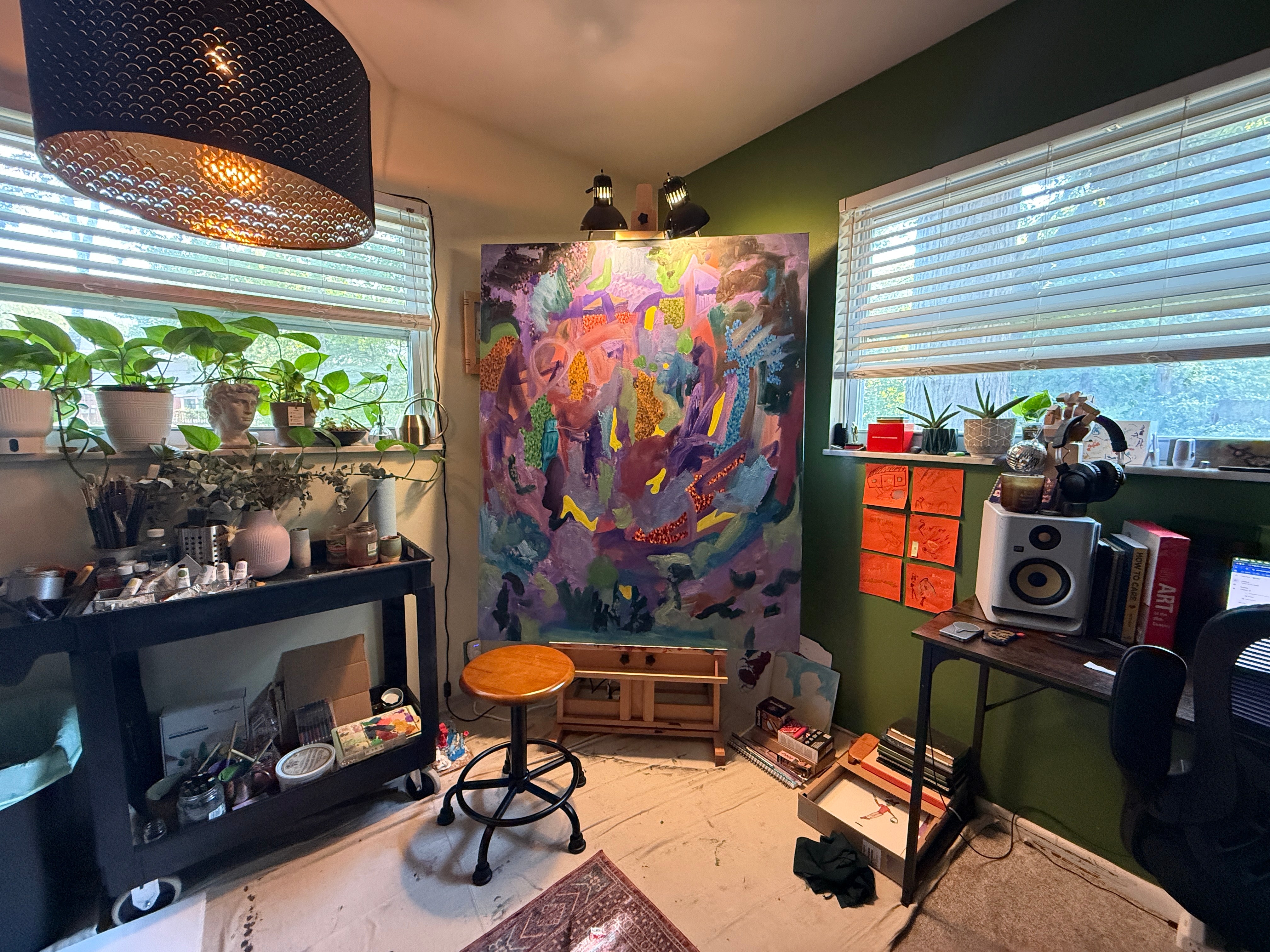 taNrleMn's studio in Indianapolis, IN.