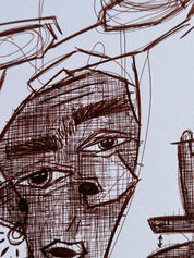 Un Poco Original Drawing