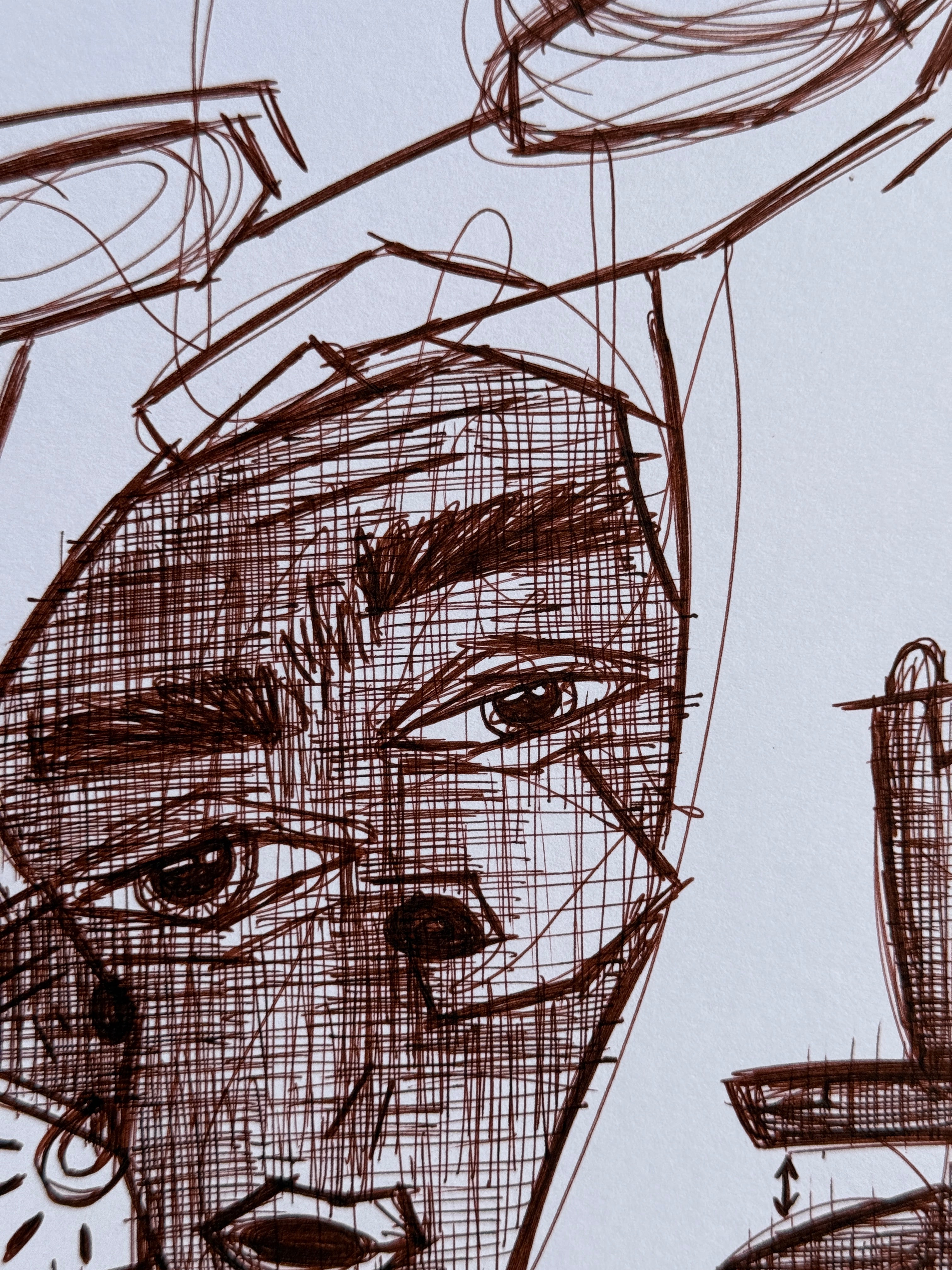 Un Poco Original Drawing